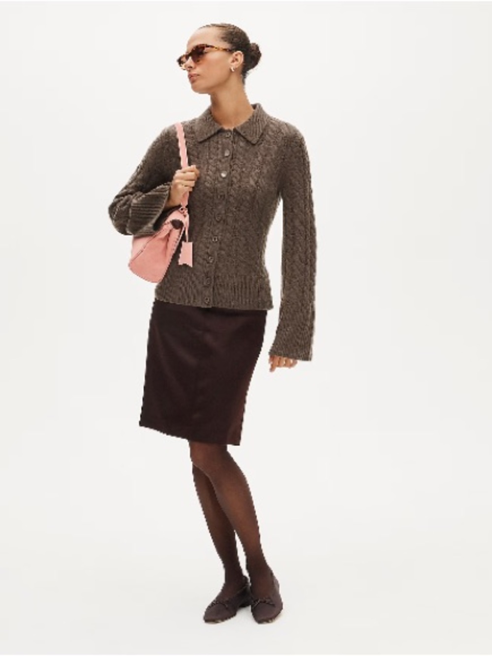 J.Crew Collection cashmere twisted cable-knit cardigan CR218 - Picture 2 of 15